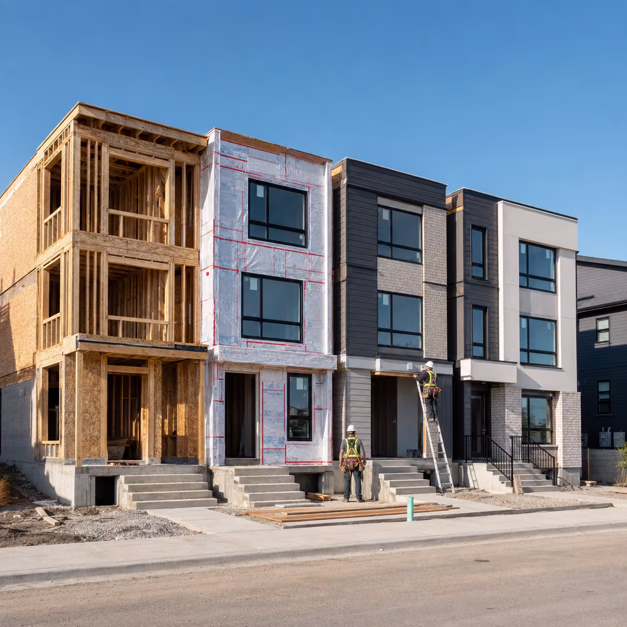 Multifamily / Row House Construction